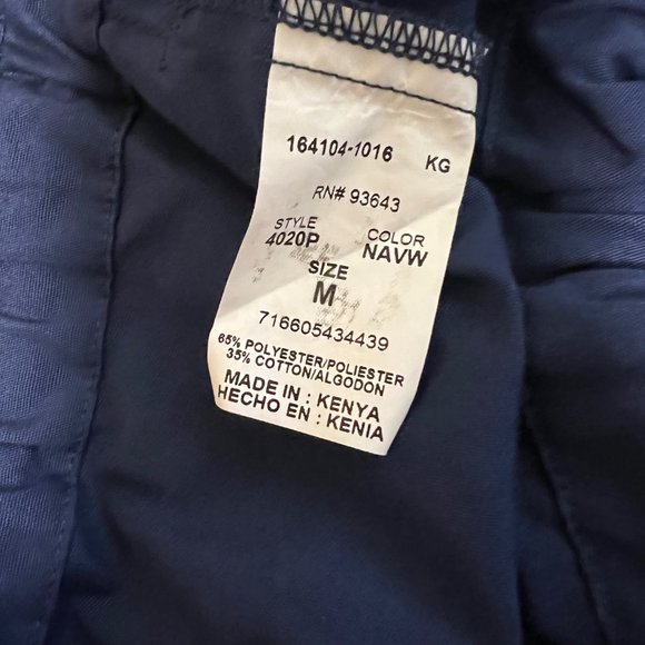 Cherokee Workwear Women's 4 Pocket Low Rise Drawstring Cargo Scrub Pants - Picture 9 of 16